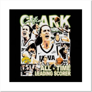 Caitlin Clark All-Time Leading Scorer Posters and Art